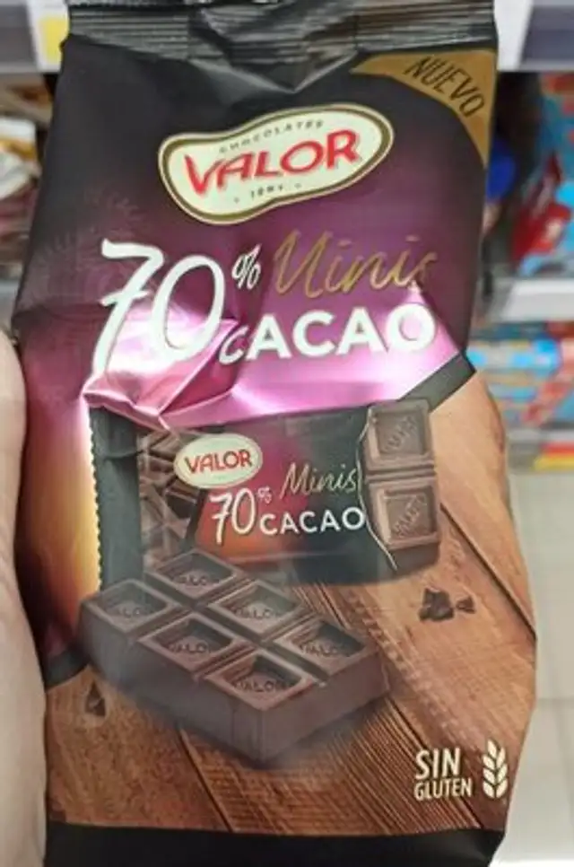 Minis cacao front packaging