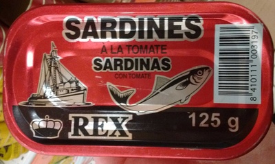 Sardines à la tomate front packaging