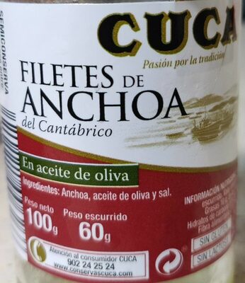 Filetes de anchoas