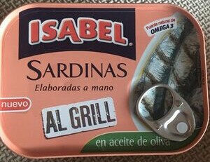 Sardinas al grill en aceite de oliva
