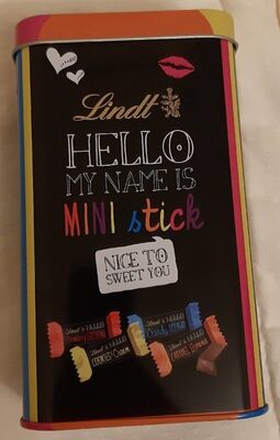 Surtido de chocolates con leche rellenos front packaging