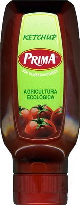 Ketchup de agricultura ecológica front packaging