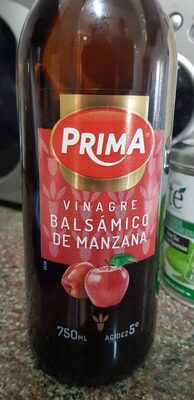 Vinagre balsámico de manzana front packaging