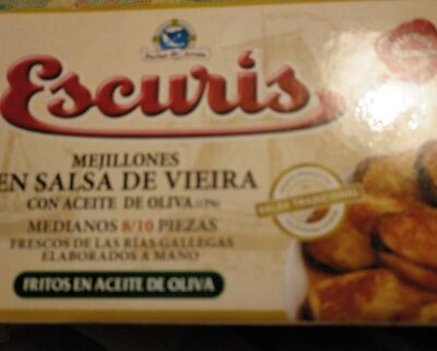 Mejillones en salsa de Vieira