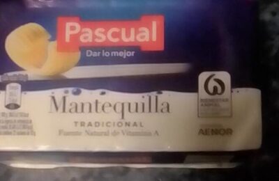 Mantequilla front packaging