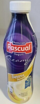 Yogurt creamy banana