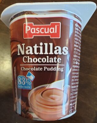 Natillas chocolate front packaging