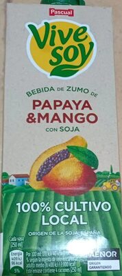 Vive Soy - Papaya y Mango con Soja