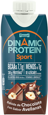 Bebida Dinamic Protein Sport de Chocolate sabor Avellanas