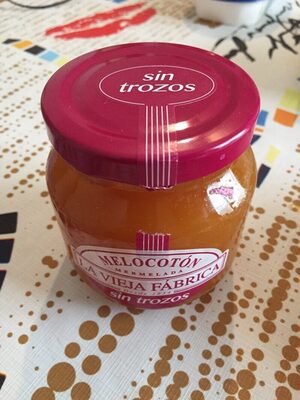 Mermelada de melocotón sin trozos