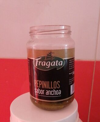 Pepinillos sabor anchoa front packaging