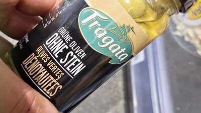 Pitted Spanish Green Olives front packaging