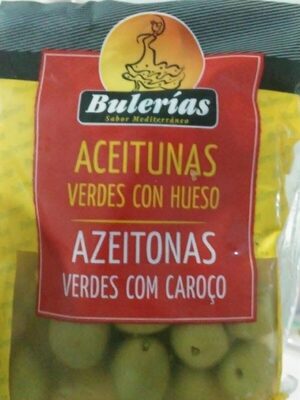 Aceitunas verdes con hueso