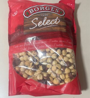 Nuts / Almendras front packaging