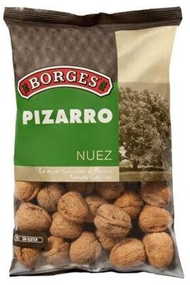 nueces con cáscara front packaging