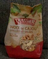Noix de cajou grillées et salées