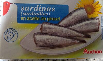 Sardinas en aceite de girasol