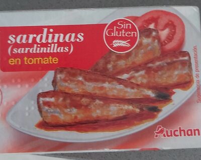 Sardinas en tomate front packaging