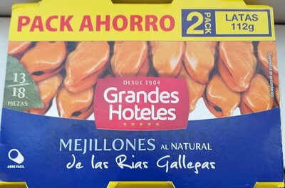 Mejillones al natural de las rías gallegas