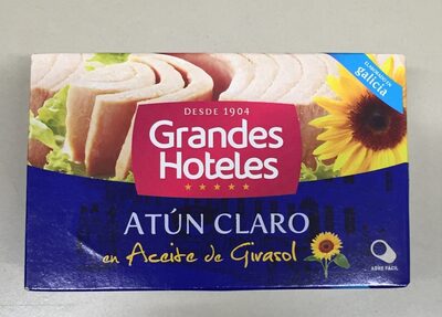 Atún claro en aceite de girasol
