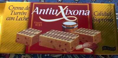 Crema de Turron con Leche