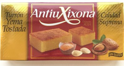 Turrón Yema Tostada