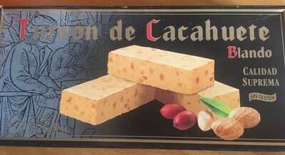 Turrón de cacahuete blando