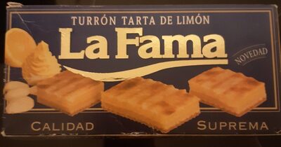 Turron tarta de limon