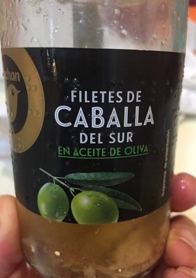 Caballa nutrition facts table