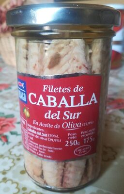 Filetes de Caballa del sur