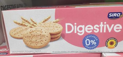 Galletas digestive front packaging