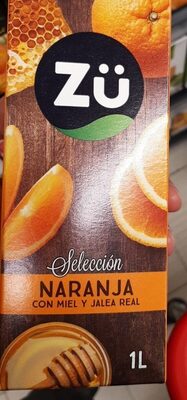 Naranja con miel y jalea real front packaging