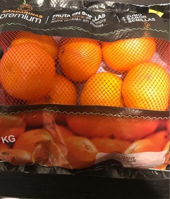 Mandarinas front packaging