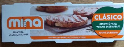 Paté de hígado de cerdo front packaging