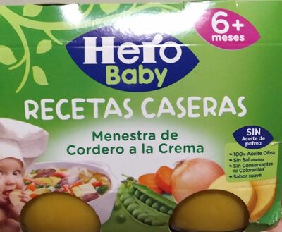 Recetas caseras. Menestra de cordero a la crema