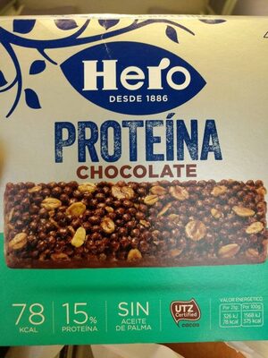 Proteína chocolate front packaging