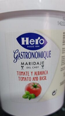 Gastronomique tomate y albahaca