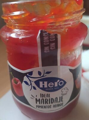 Mermelada Pimiento Rojo Asado front packaging