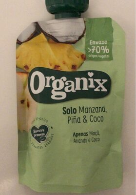 Solo Manzana, piña y coco