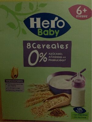 Hero Baby 8 cereales 6 +meses