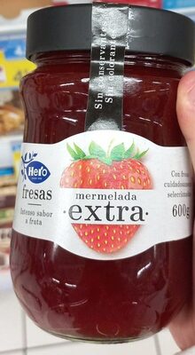 Mermelada extra front packaging