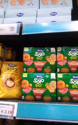 Hero soia bio zucca fagioli e vitellone