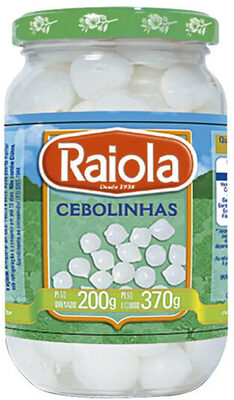 Cebolinha Em Conserva Raiola Vidro 200g