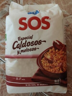 Arroz front packaging