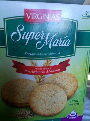 Super María Sin Azúcares Añadidos