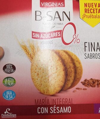 B-San maría integral con sésamo 0%