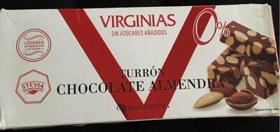 Turron chocolate almendras