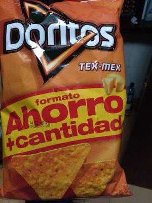 Triángulos de Maíz Tex-Mex front packaging