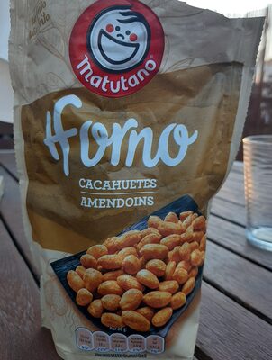 Cacahuetes tostados al horno