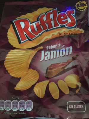 Ruffles jamon